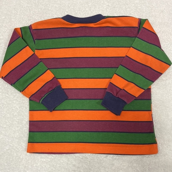 Vintage city supply striped football long sleeve tee small 4 - Picture 6 of 9